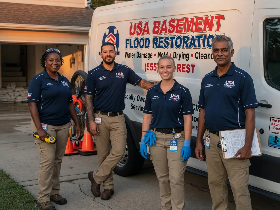 Basement Flood Cleanup company in Sandy Hook, MS